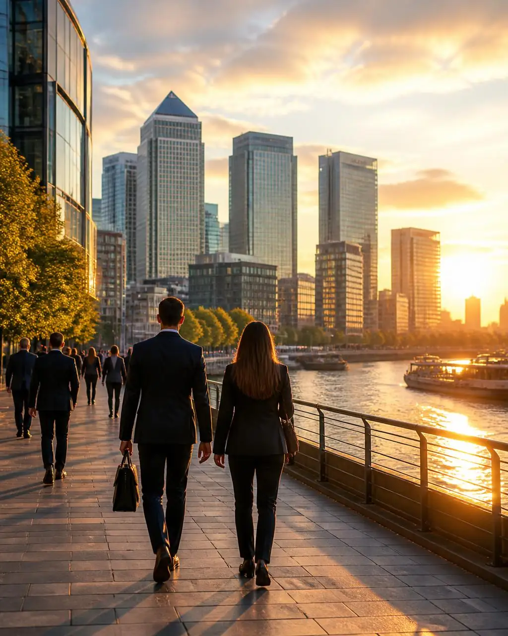 Vue de Londres pour les projets professionnels
