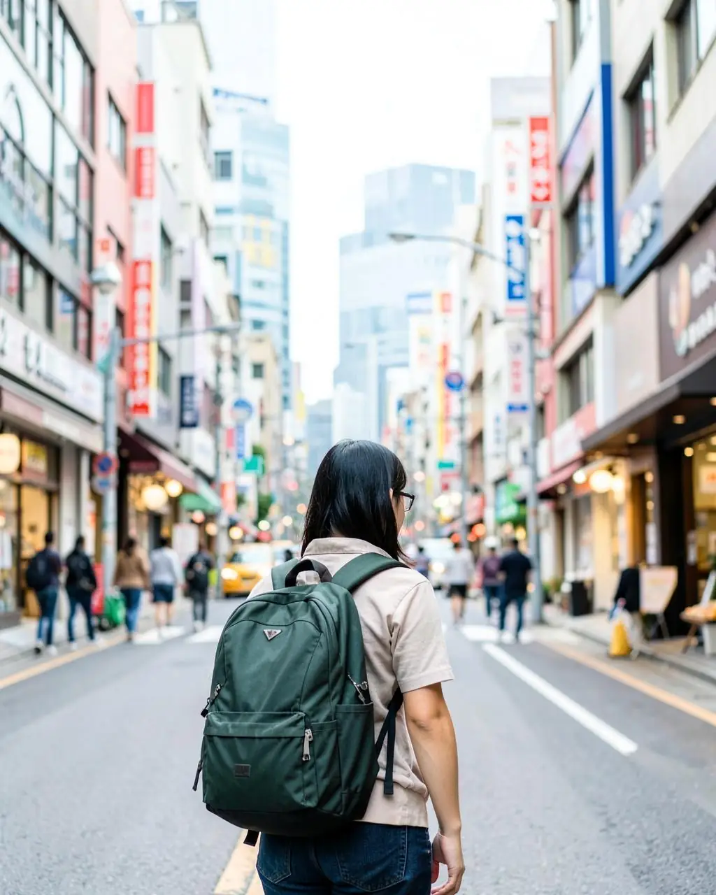 Vue de Tokyo pour les projets d’études